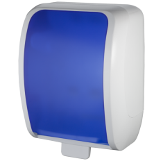 Podajnik ręczników papierowych (typu autocut) COSMOS niebiesko - biały