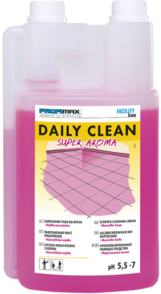 Daily Clean Super Aroma Mydło Marsylskie - Zapachowy płyn do mycia podłóg