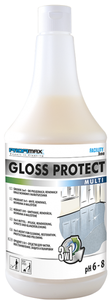 Gloss Protect Multi - Środek do nabłyszczania podłóg, regeneracji warstwy polimerowej i mycia