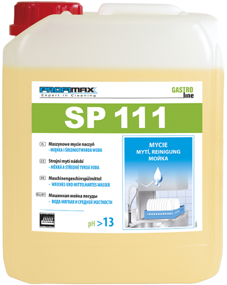 Profimax SP 111 - Preparat do mycia naczyń w zmywarkach przemysłowych