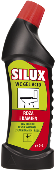 Silux WC Gel Acid 750 ml - Usuwanie kamienia i rdzy